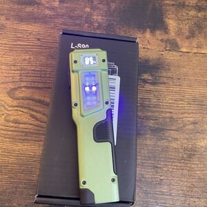 Green EDC Tactical Flashlight 1500LM Compact 8-Mode Pocket LED USB-C